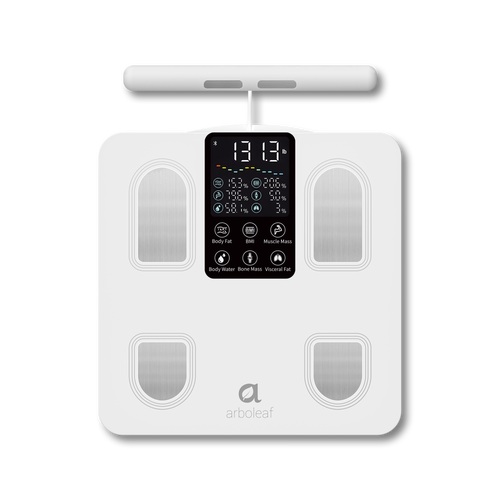 Pèse-personne intelligent Arboleaf pour l'analyse corporelle