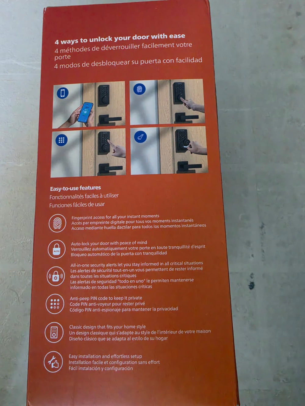 Philips 4200 WIFI Electr Deadbolt