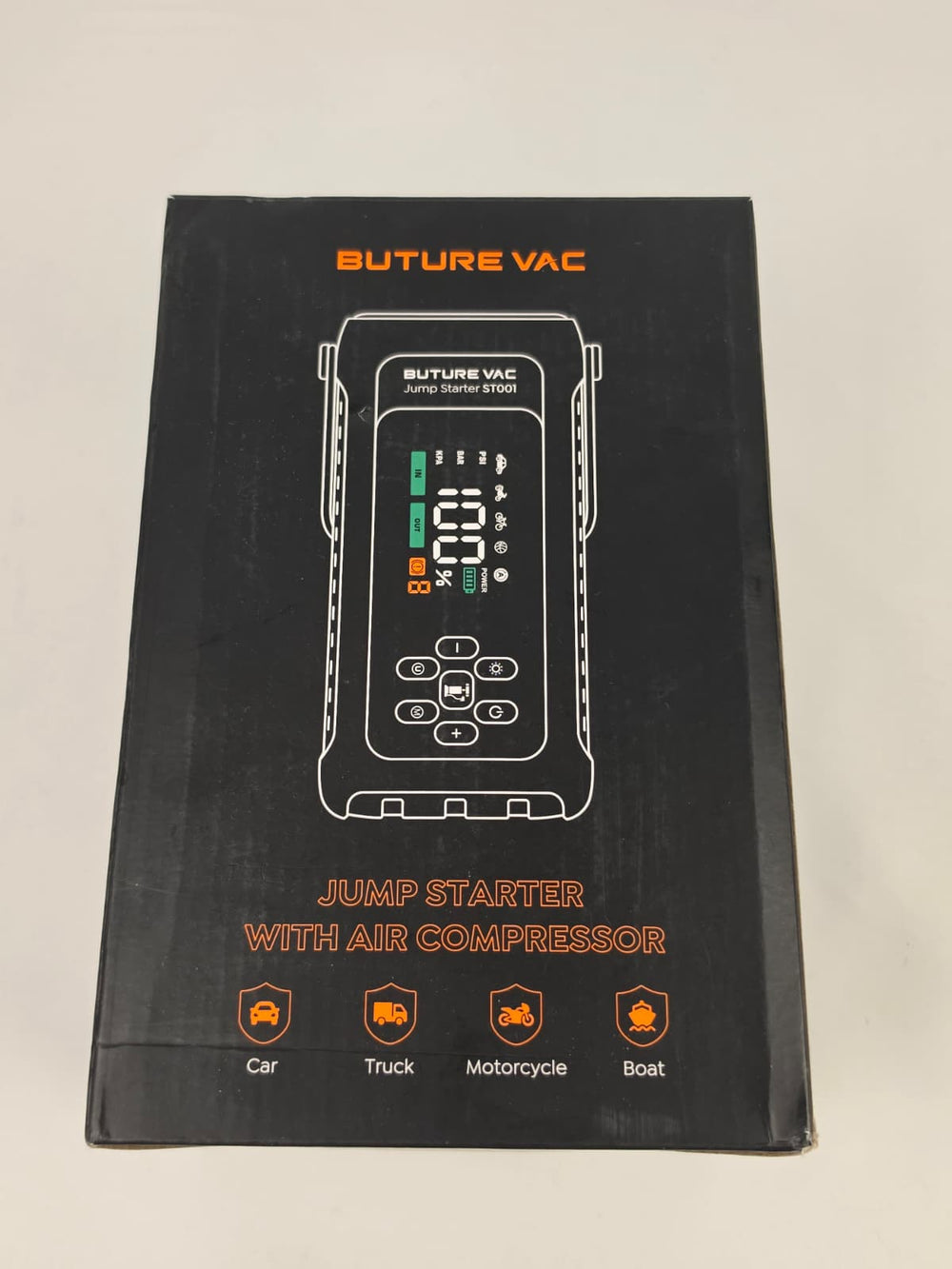 BUTURE Car Jump Starter with Air Compressor