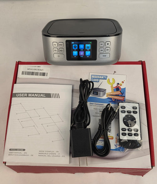 Portable Retro Radio & MP3 Player