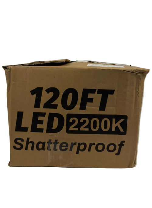120ft Warm White LED Rope Lights