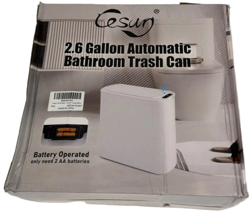 Cesun 2.6 Gallon Automatic Touchless Bathroom Trash Can