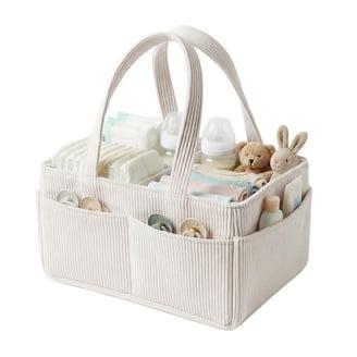 Baby Diaper Caddy Organizer — Portable Nursery Storage
