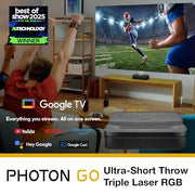 Optoma Portable Short-Throw Laser Projector ML1080UST Photon GO 2