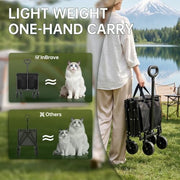 Inbrave Collapsible Folding Utility Cart 3