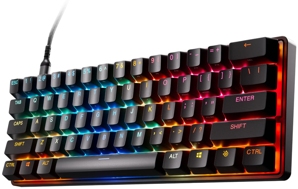 SteelSeries Apex Pro Mini Gen 3 Gaming Keyboard — OmniPoint 3.0 HyperMagnetic, RGB, PBT Keycaps, USB-C