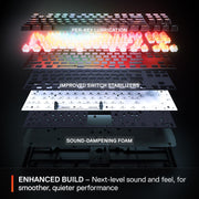 SteelSeries Apex Pro Mini Gen 3 Gaming Keyboard — OmniPoint 3.0 HyperMagnetic, RGB, PBT Keycaps, USB-C 6