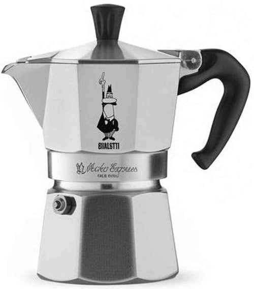 Bialetti Moka Express 3-Cup Stovetop Espresso Maker