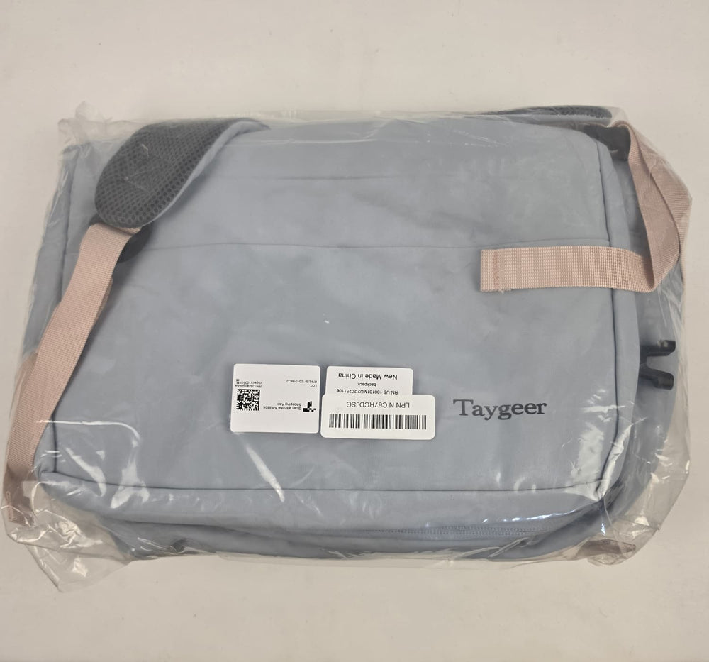 Taygeer Laptop Messenger Bag 15.6" (Light Blue)