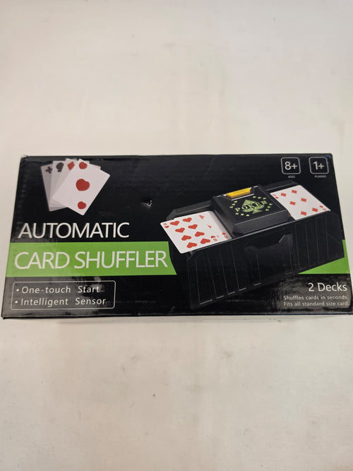 Mélangeur de cartes automatique — 2 jeux, à piles