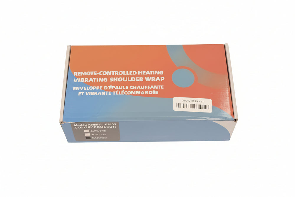 Remote-Controlled Heated & Vibrating Shoulder Wrap