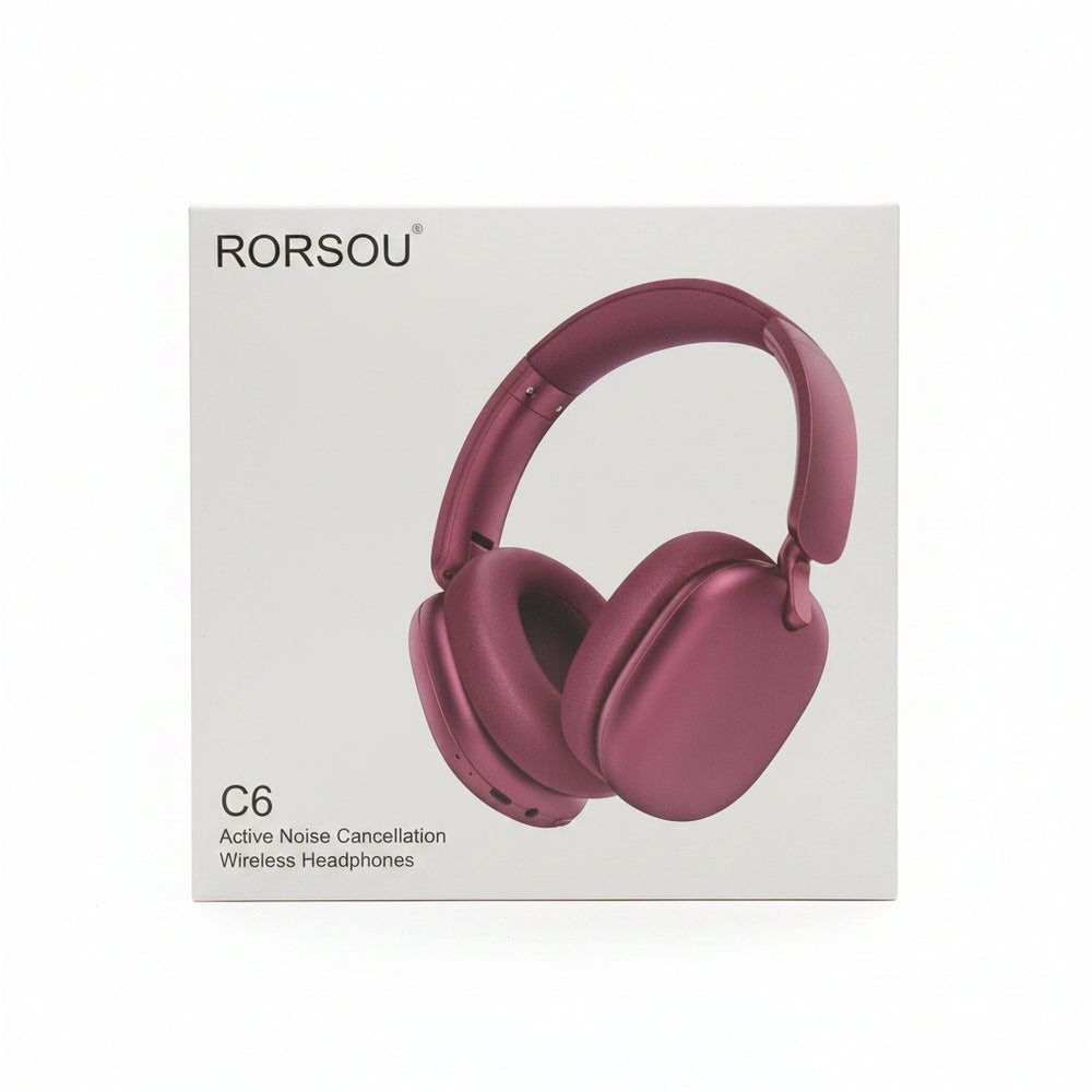 Rorsou C6 Active Noise Cancelling Headphones