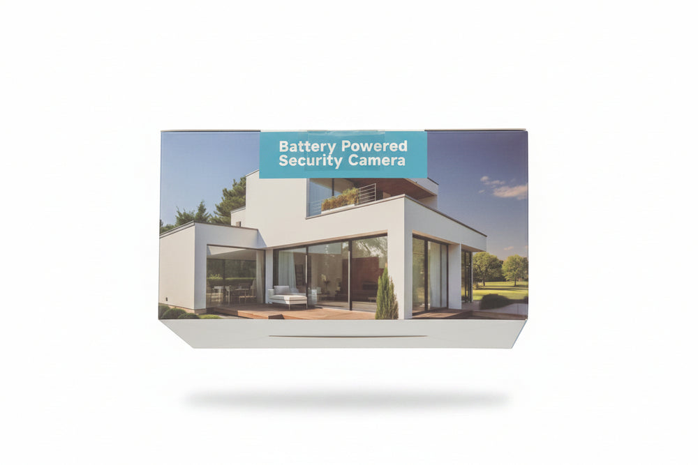 Wireless Battery-Powered Solar Security Camera