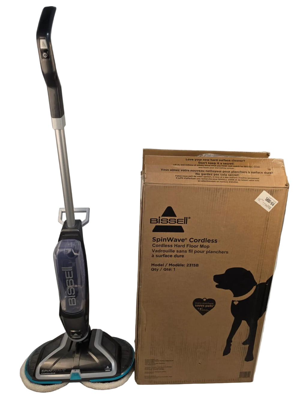 Bissell SpinWave Cordless Hard Floor Mop
