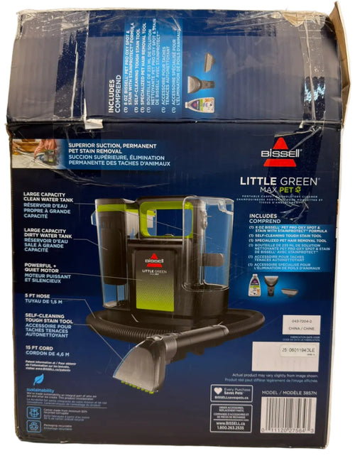 Bissell Little Green Max Pet Portable Cleaner