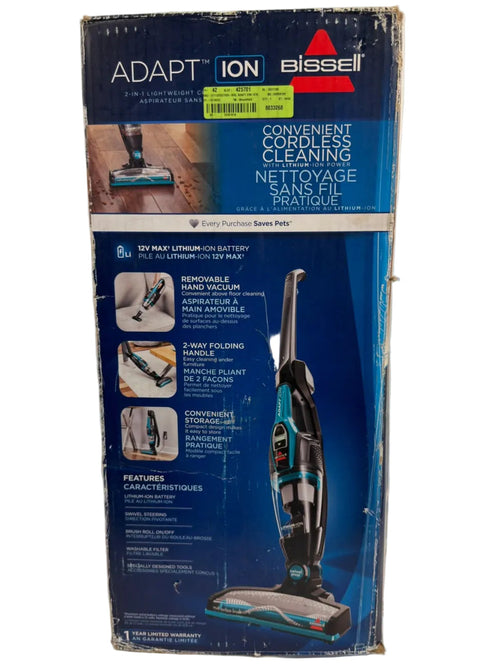 Bissell Adapt Ion 2-in-1 Cordless Lightweight Vacuum