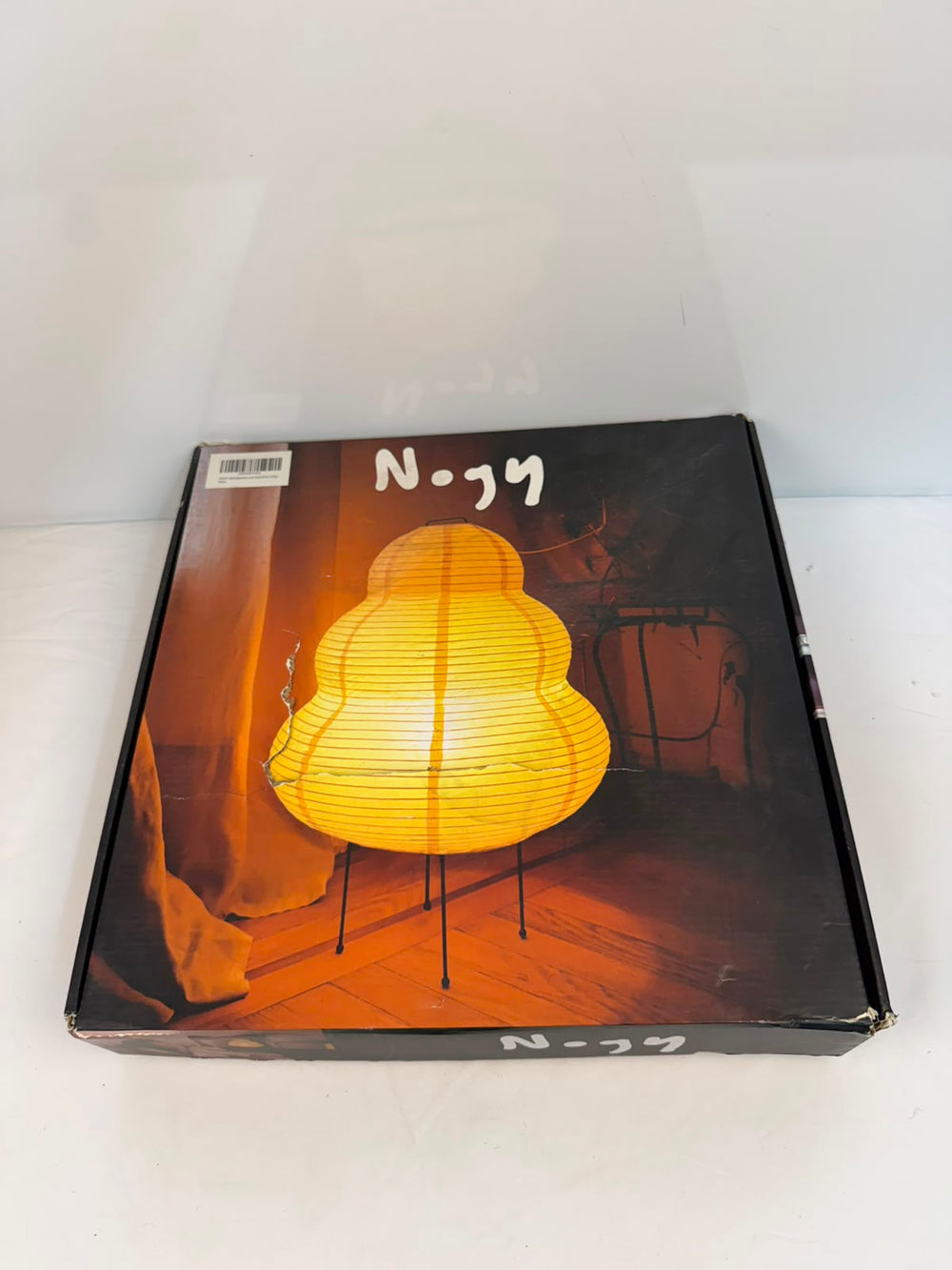 Japanese-Style Paper Floor Lamp