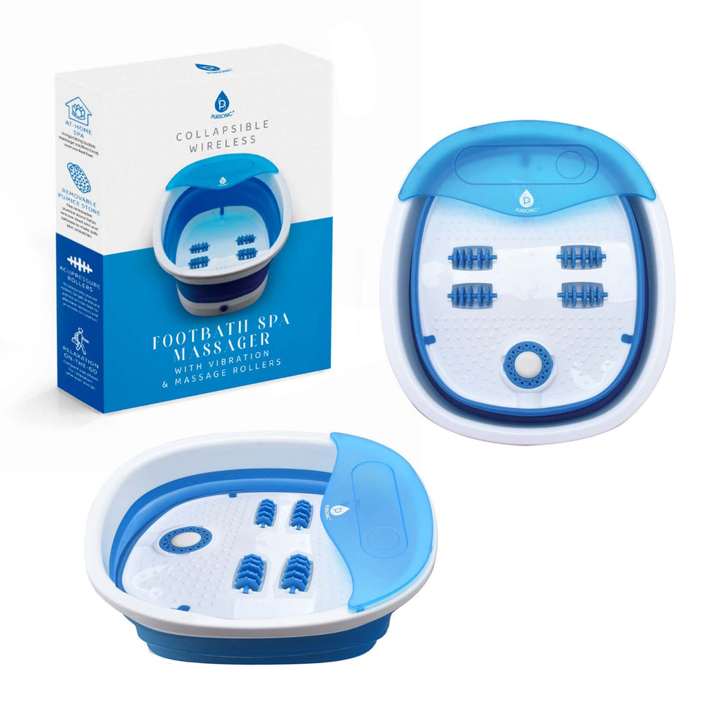 Collapsible Foot Spa Bath Massager